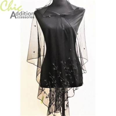 Beaded shawl 5006